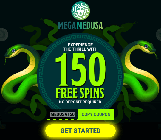 mega medusa casino welcome bonus